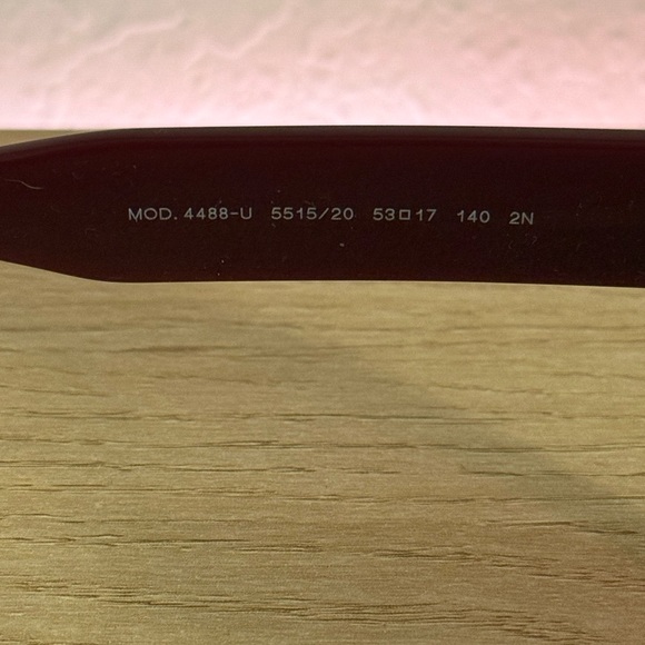 Versace Women's Burgundy Sunglasses 4488 - Picture 5 of 6